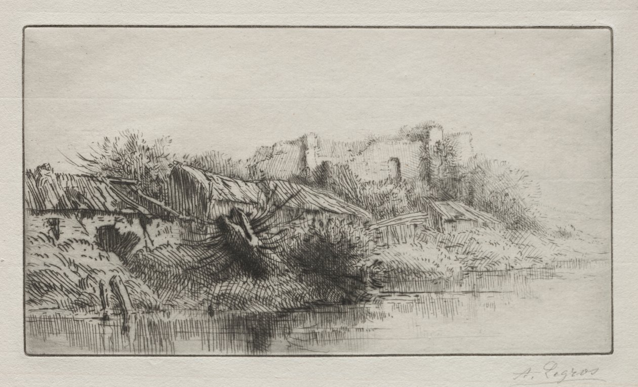 Terkedilmiş Köy by Alphonse Legros