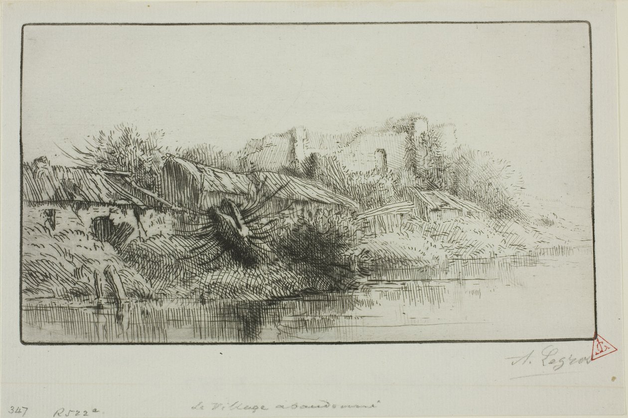 Terkedilmiş Köy by Alphonse Legros