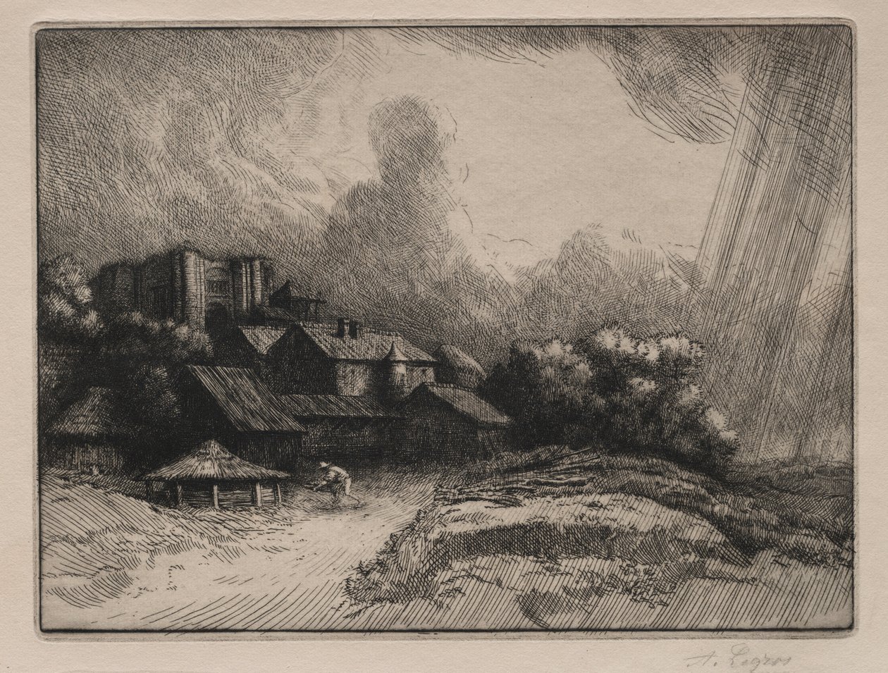 Manastır Çiftliği by Alphonse Legros