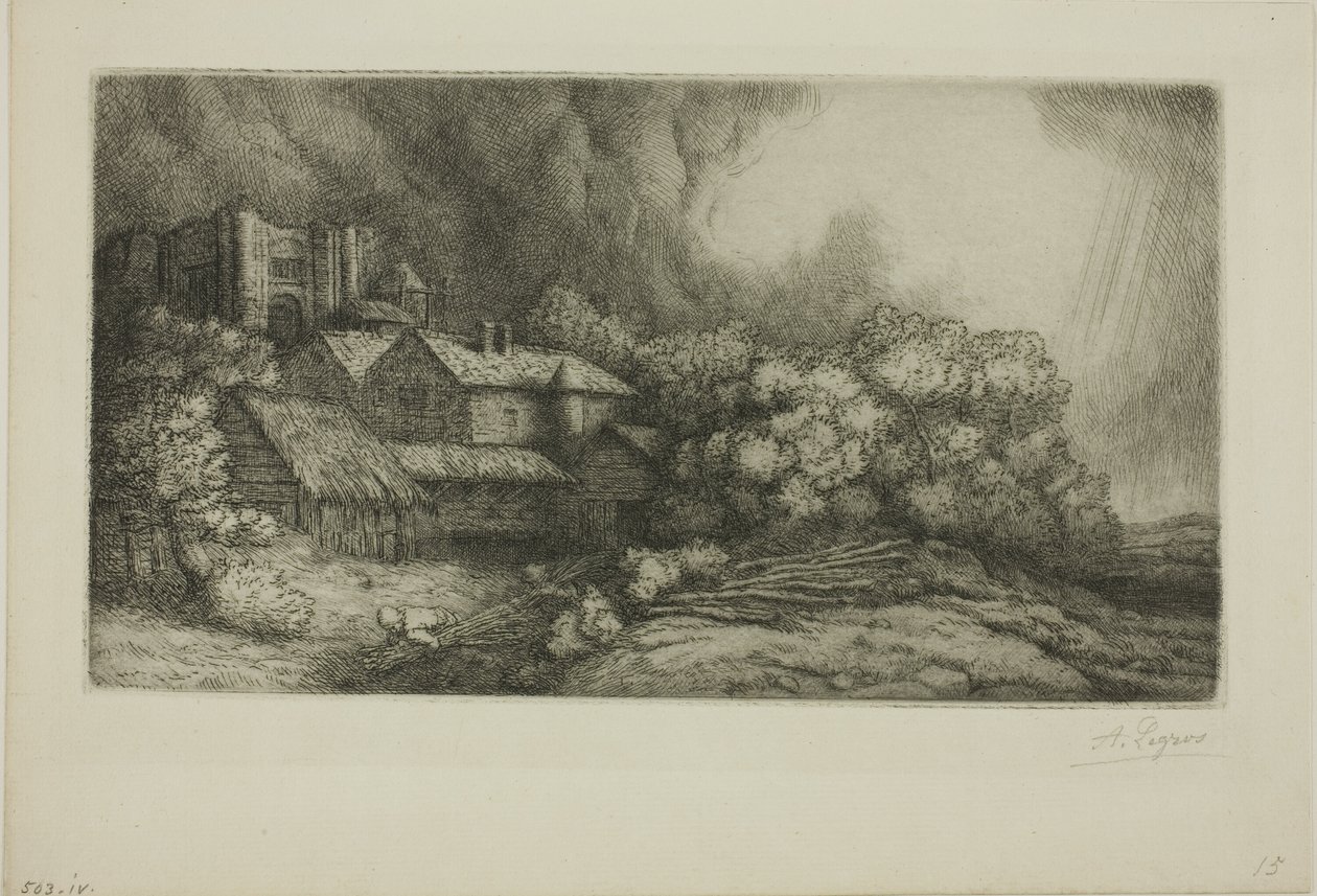 Manastır Çiftliği by Alphonse Legros