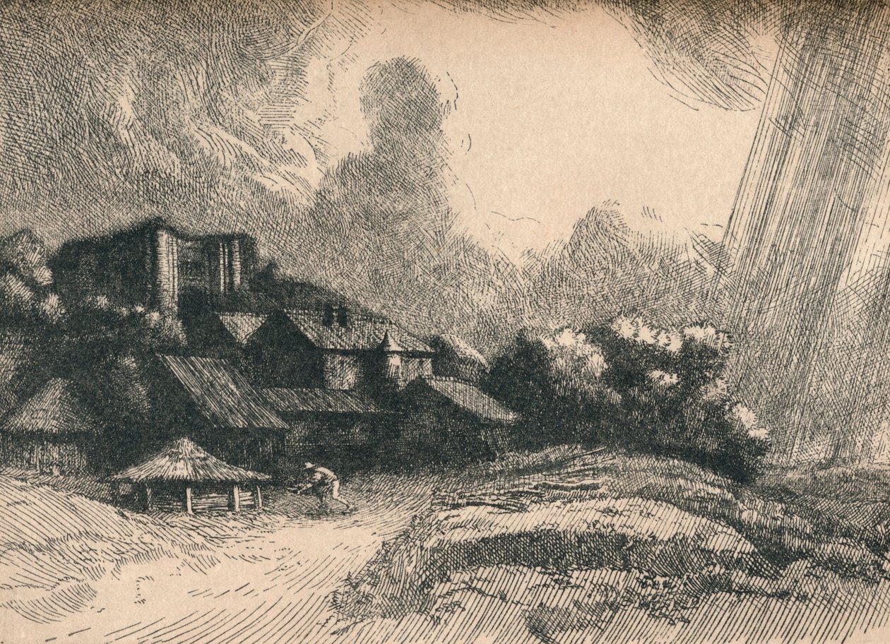 Manastır Çiftliği, c1893 by Alphonse Legros