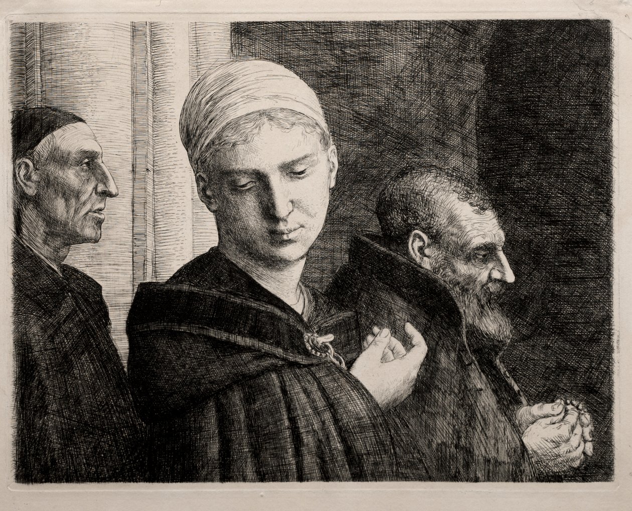 vaftiz by Alphonse Legros