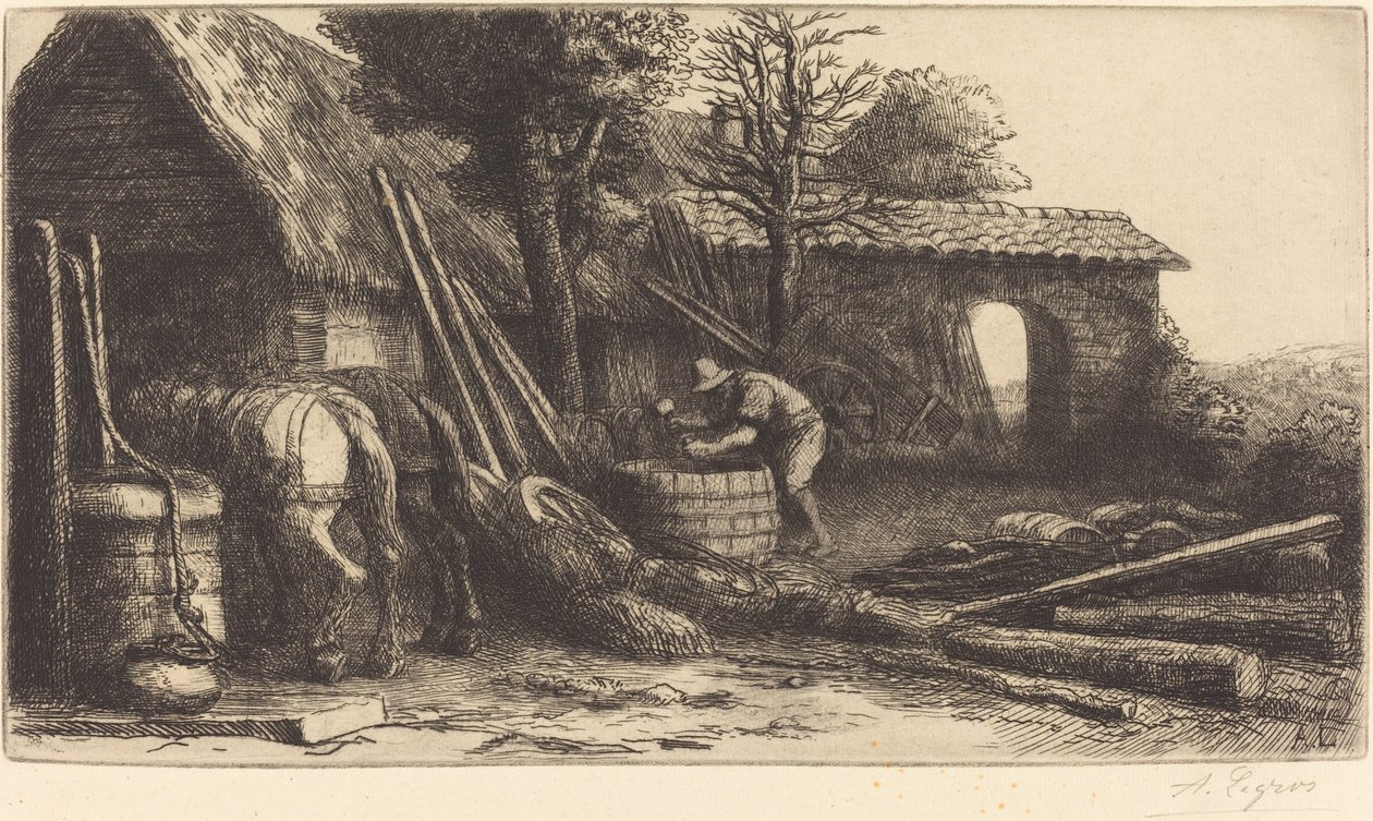 Cooper Cooper. by Alphonse Legros