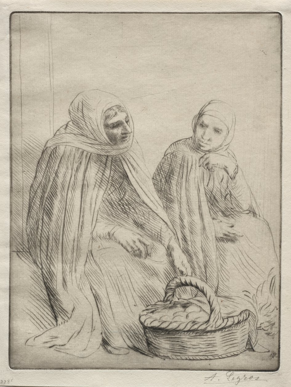 Yumurta Tüccarları (1. Tabak) by Alphonse Legros