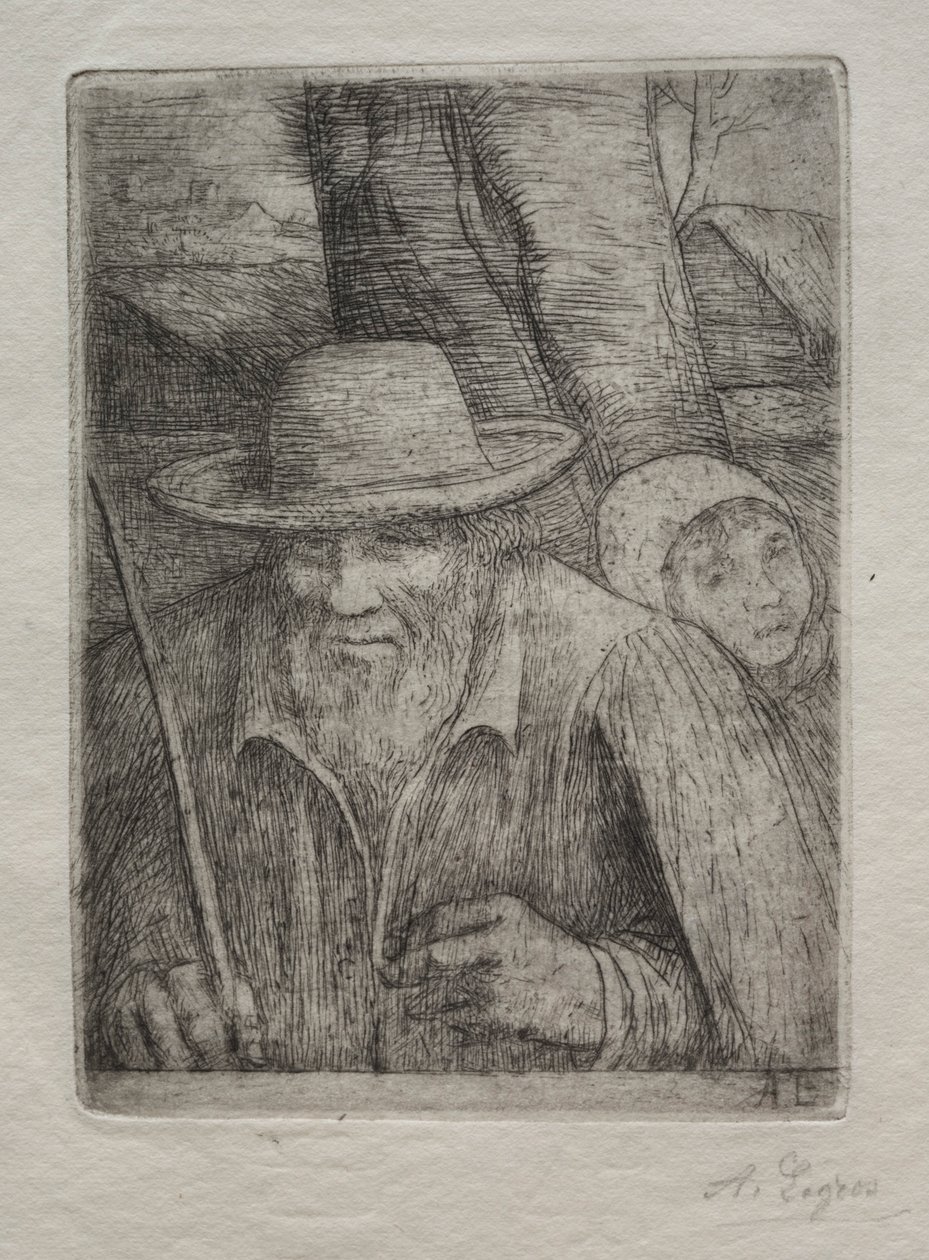 Çiftçi. by Alphonse Legros