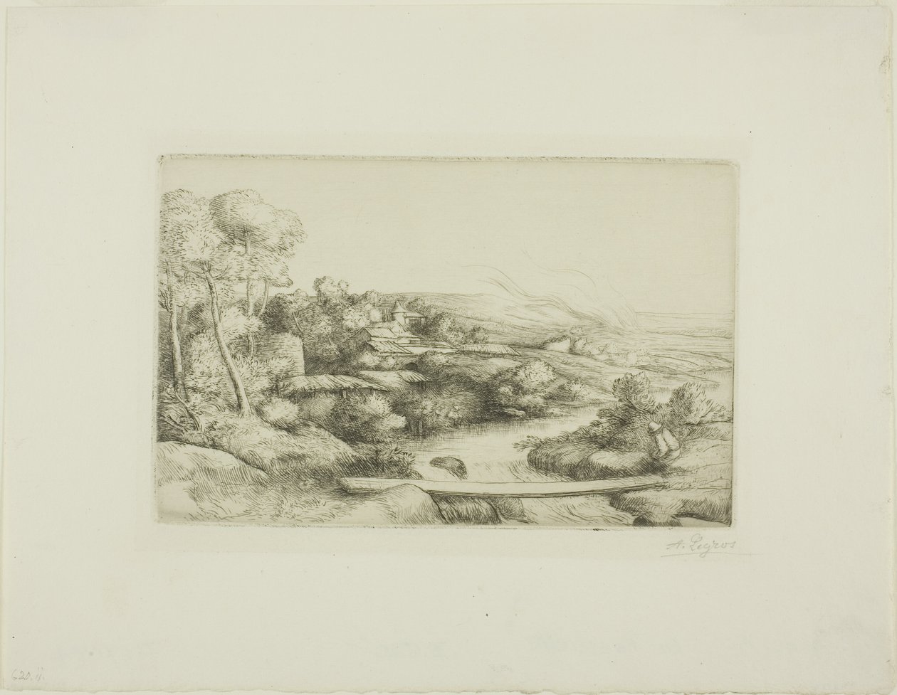 yaya köprüsü by Alphonse Legros
