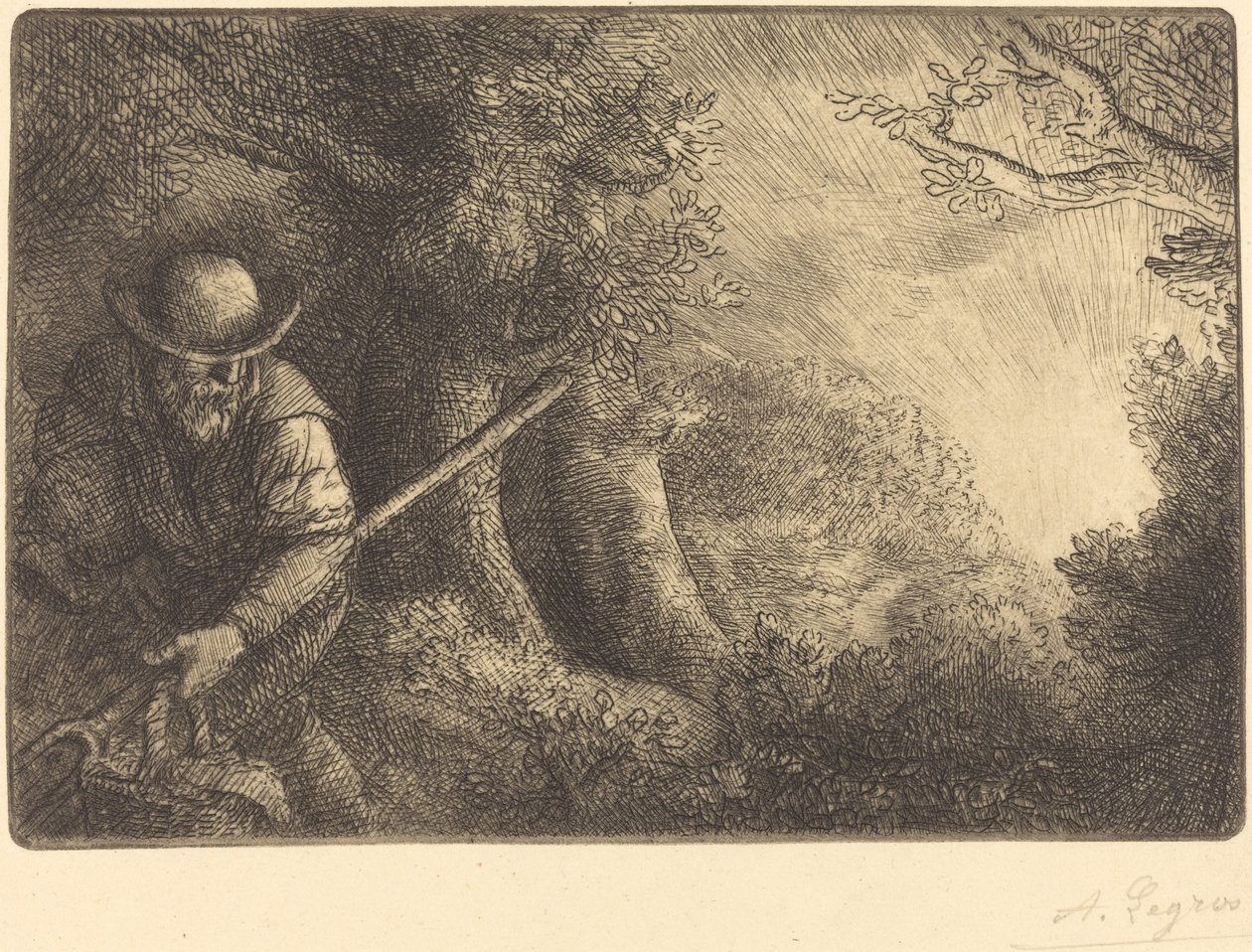 Bahçıvan Bahçıvan. by Alphonse Legros