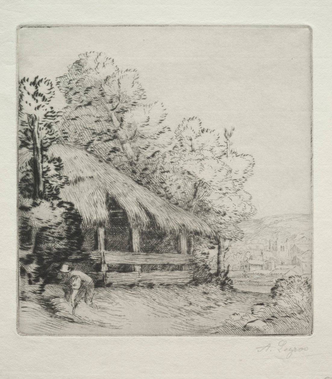 Küçük Kulübe Le Petit Hangar. by Alphonse Legros
