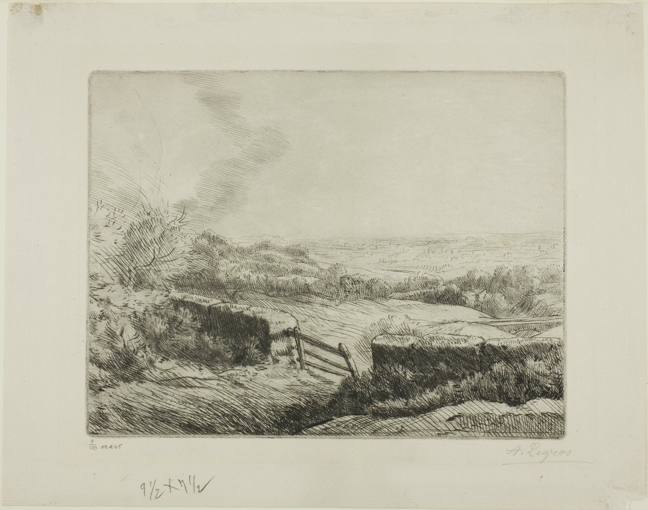 Çayır Kapısı by Alphonse Legros
