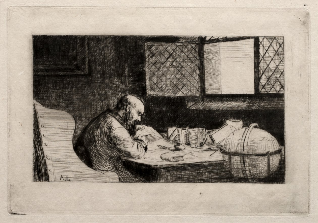 Filozof by Alphonse Legros