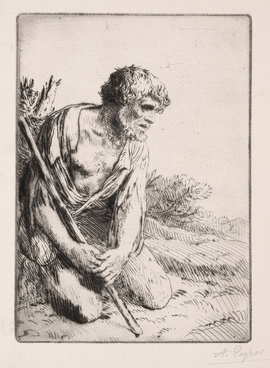 Müsrif Oğul 3. Plaka. by Alphonse Legros