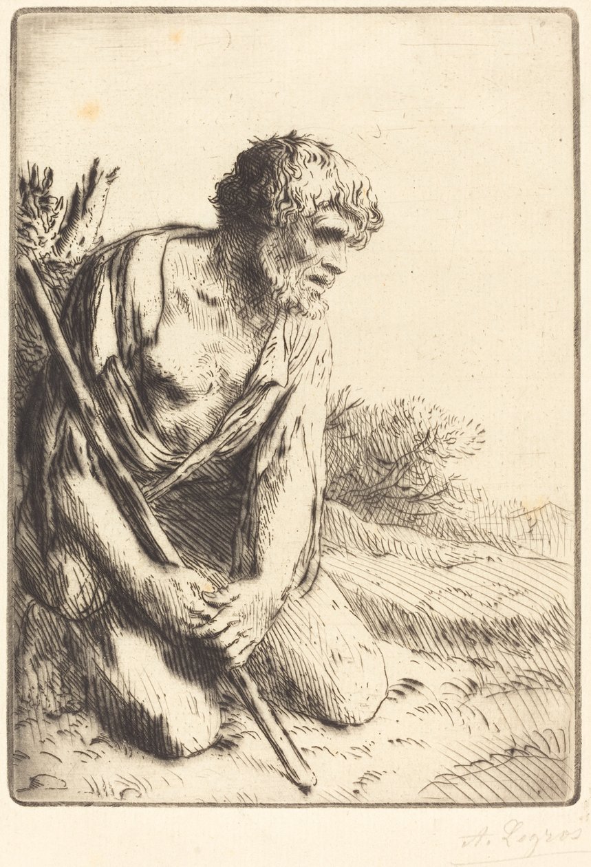 Müsrif Oğul, 3. plaka by Alphonse Legros