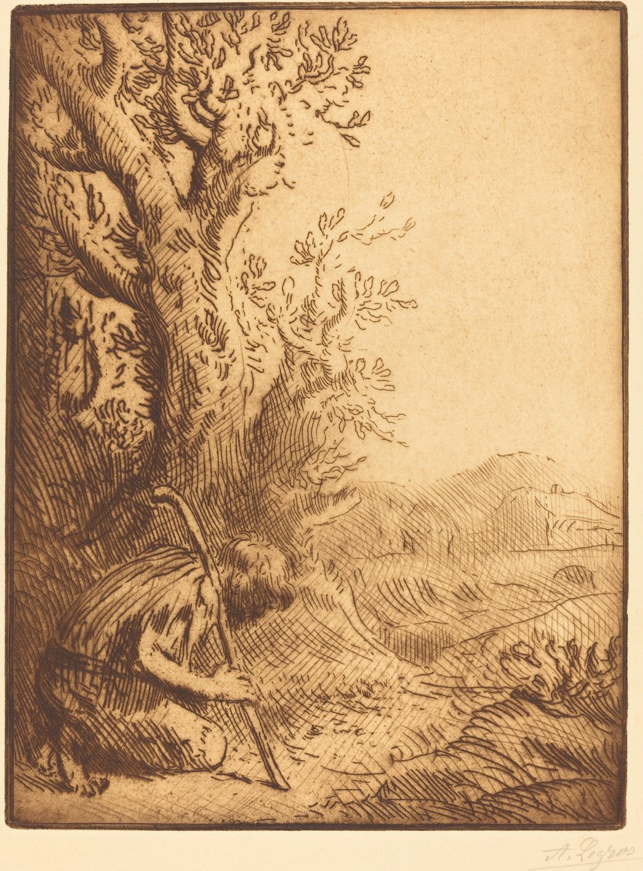 Müsrif Oğul, 4. levha Müsrif Oğul. by Alphonse Legros
