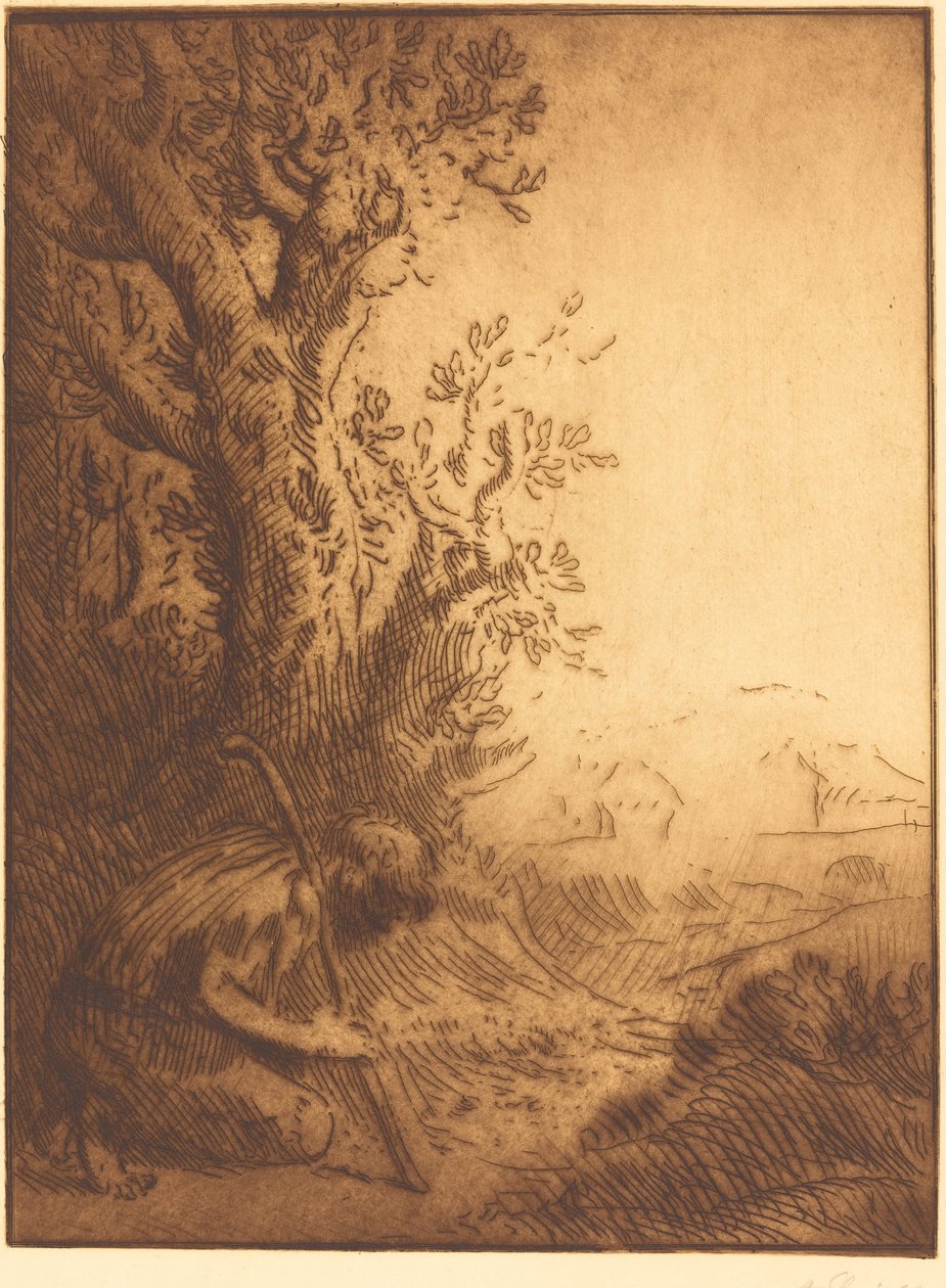 Müsrif Oğul, 4. levha Müsrif Oğul. by Alphonse Legros