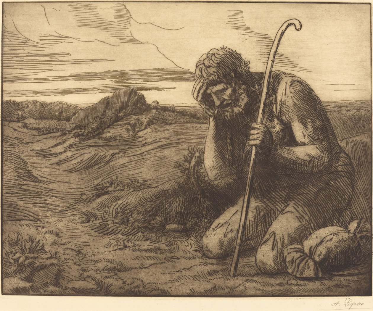 Müsrif Oğul, 6. levha Müsrif Oğul. by Alphonse Legros