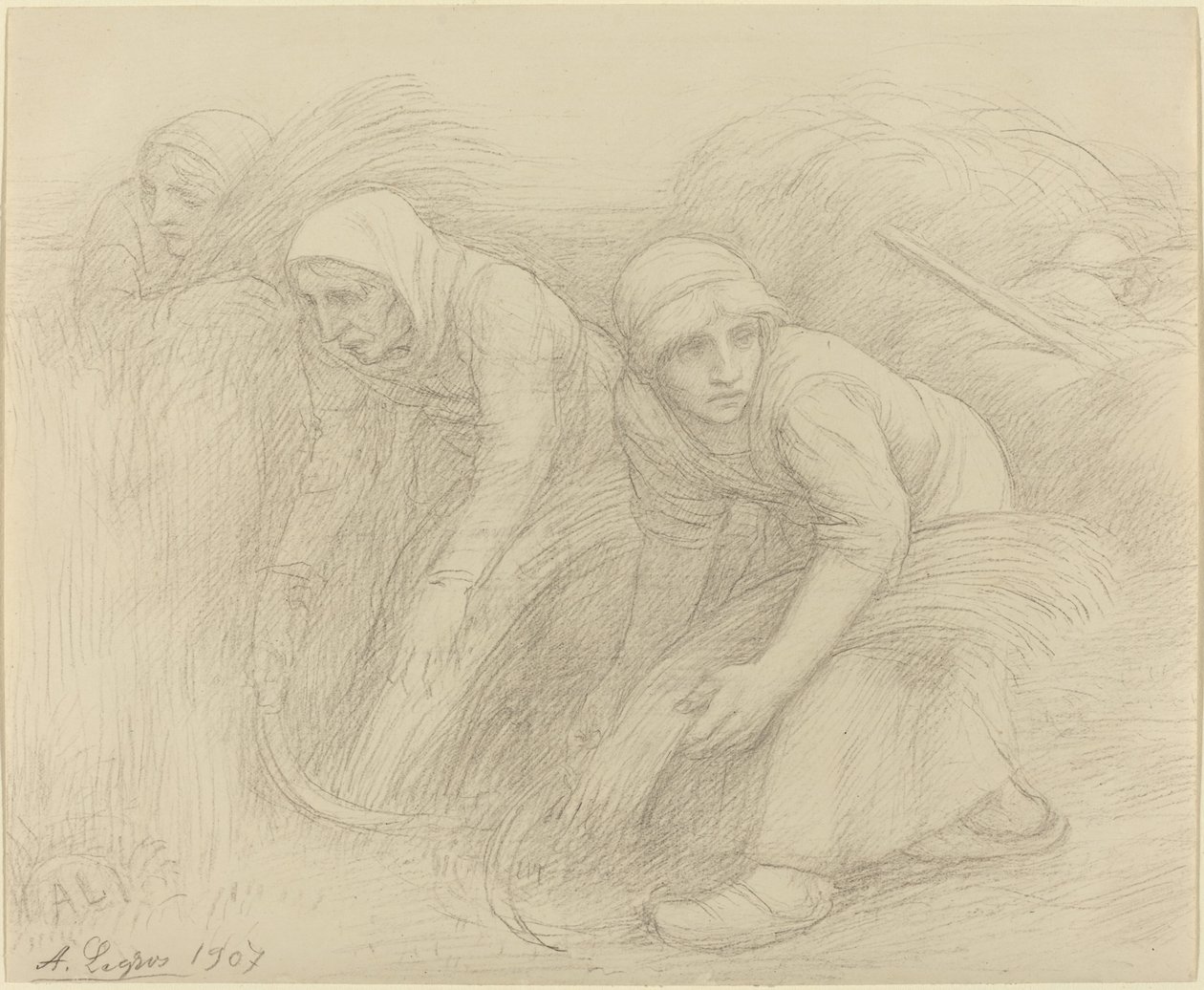 Orakçılar, 1907. by Alphonse Legros