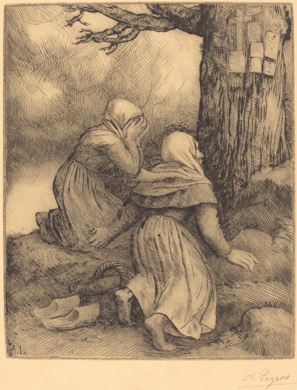 Kurtuluş Ağacı by Alphonse Legros