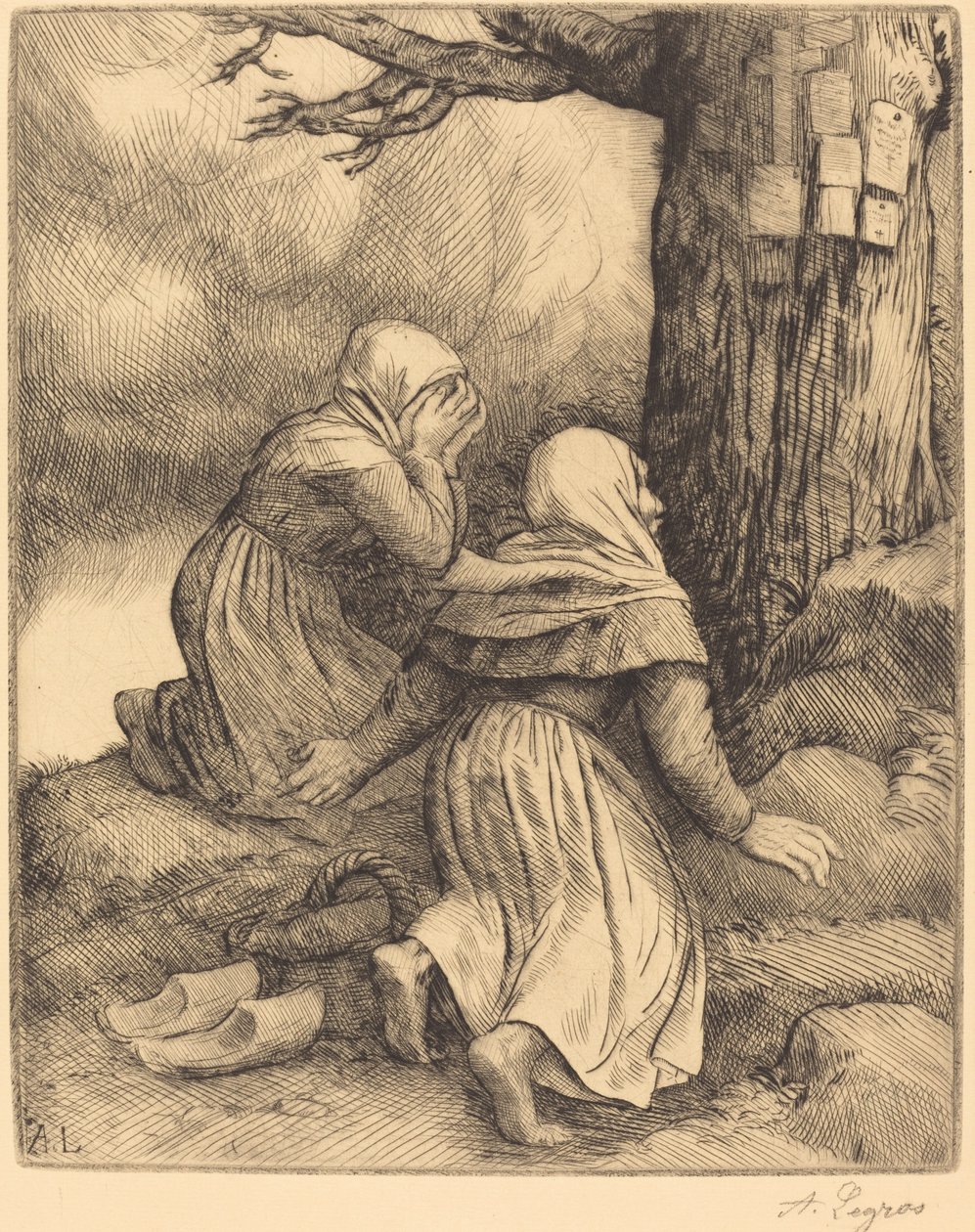 Kurtuluş Ağacı by Alphonse Legros