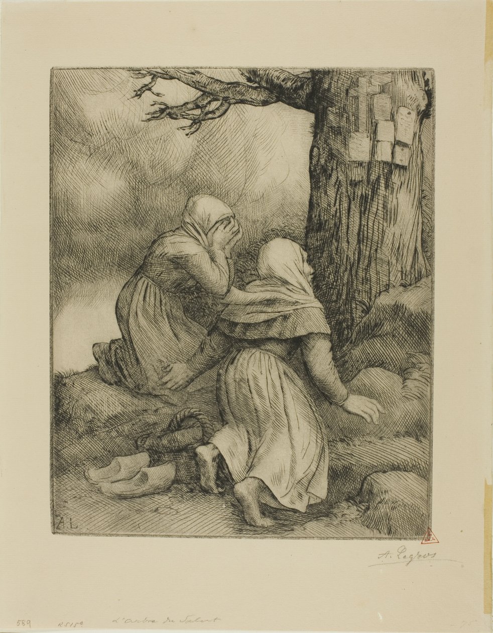 Kurtuluş Ağacı by Alphonse Legros