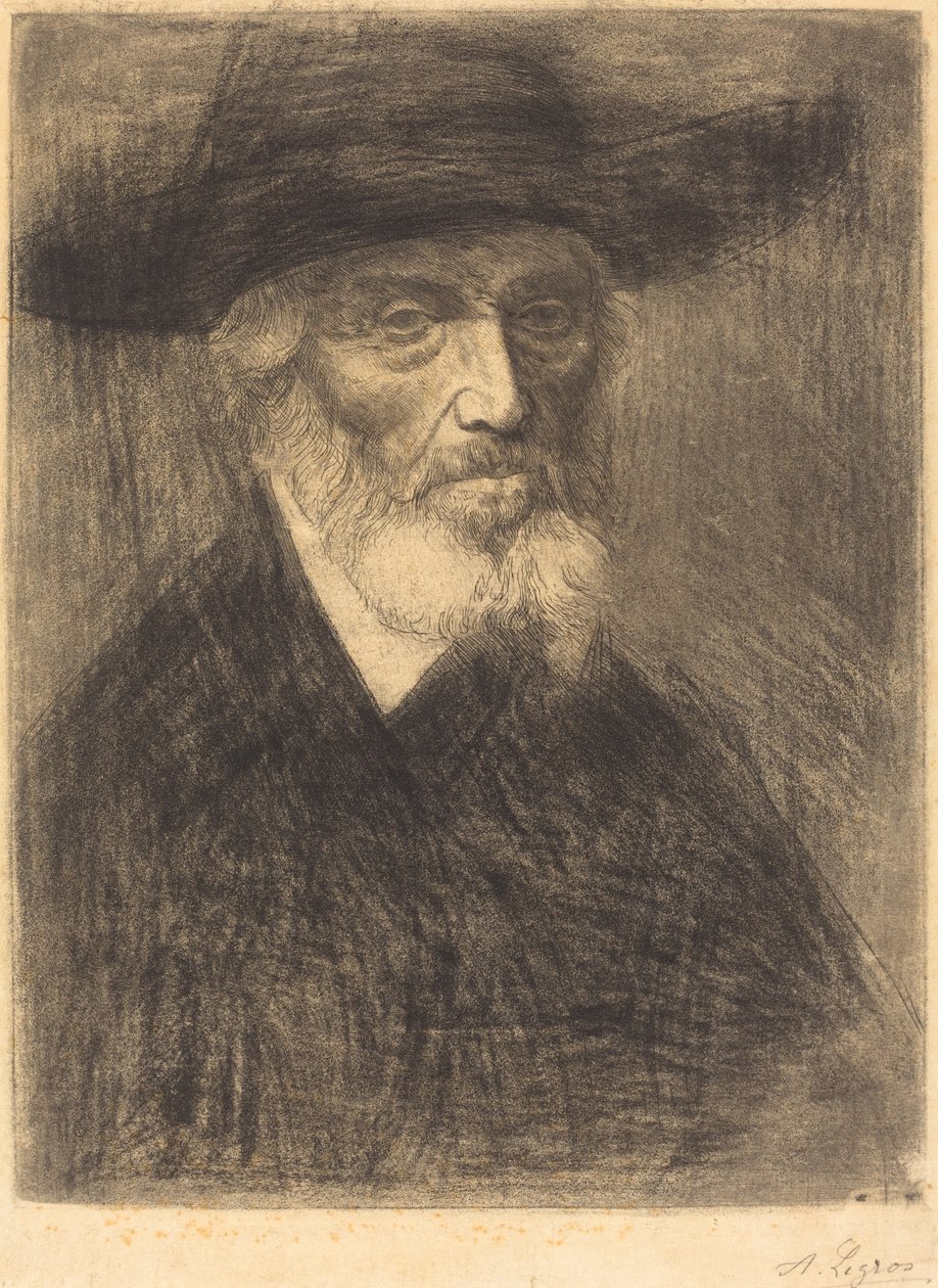 Thomas Carlyle. by Alphonse Legros