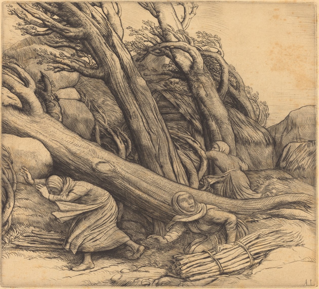 Tornado Tayfun. by Alphonse Legros