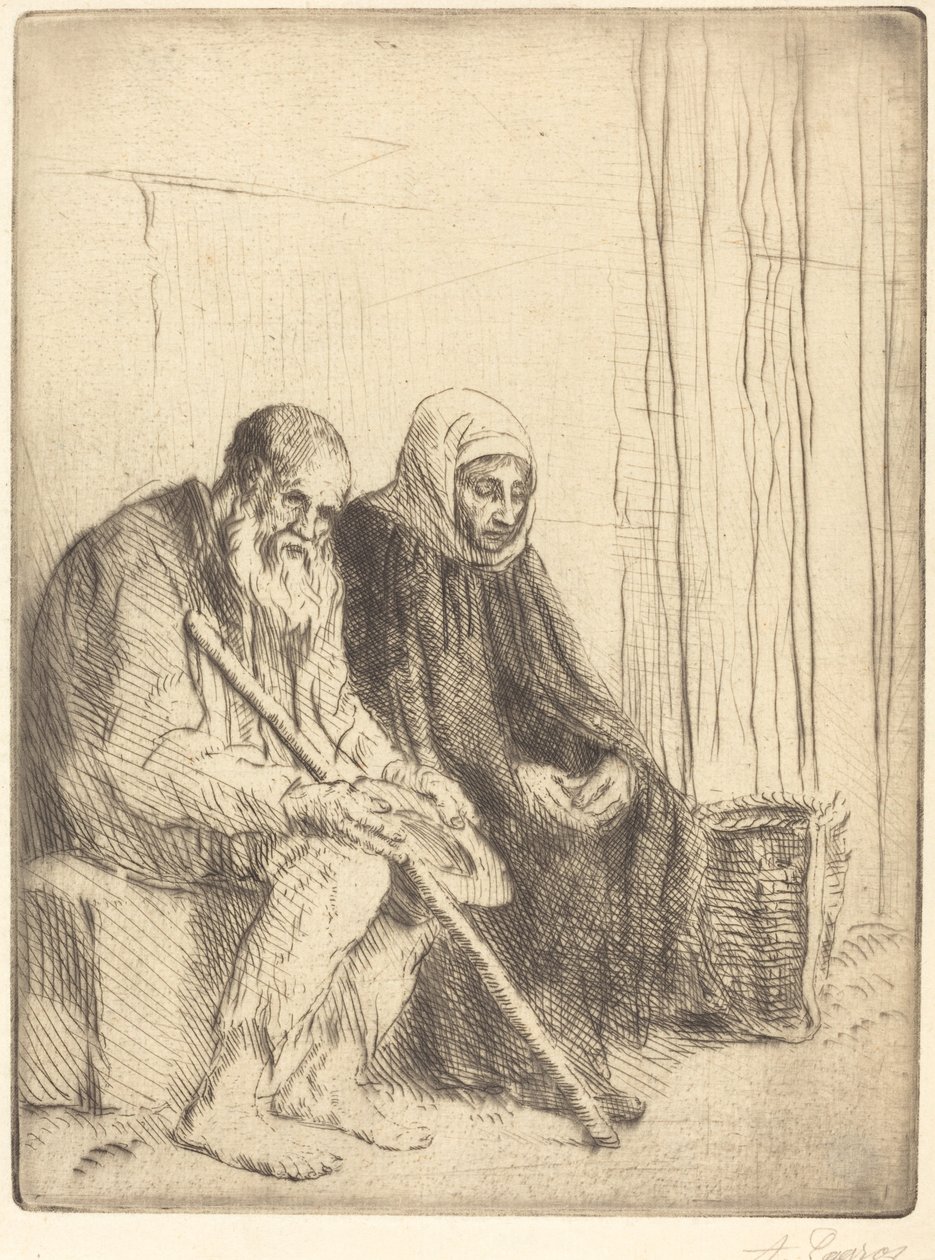 İki Dilenci İki dilenci. by Alphonse Legros