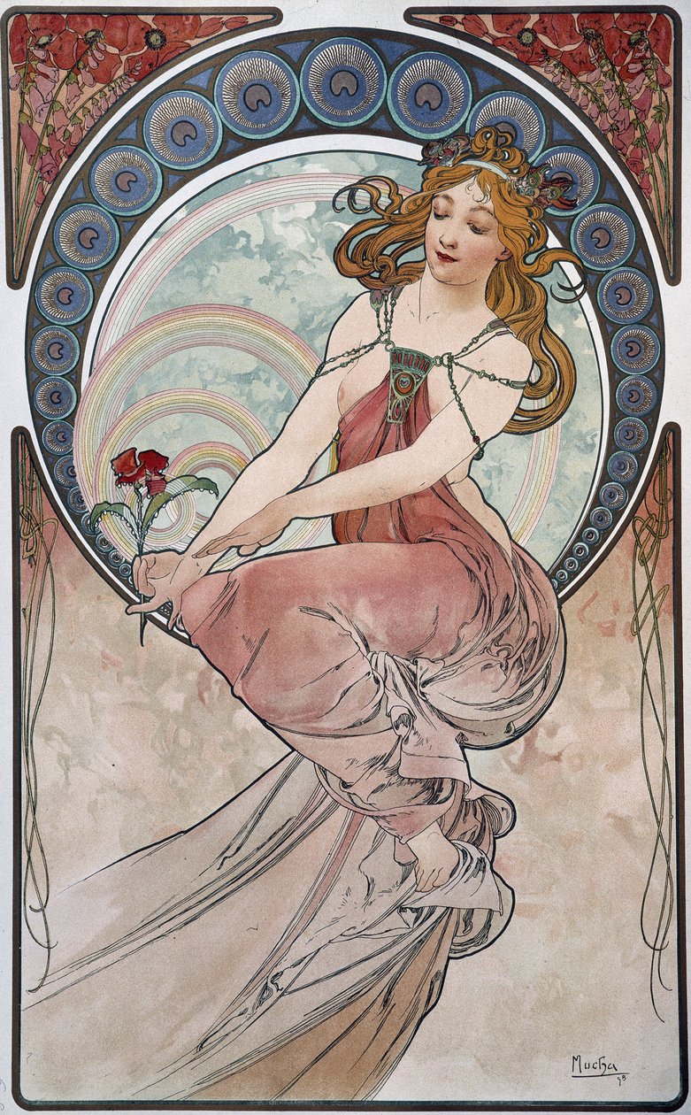 Resim - Mucha tarafından by Alphonse Mucha