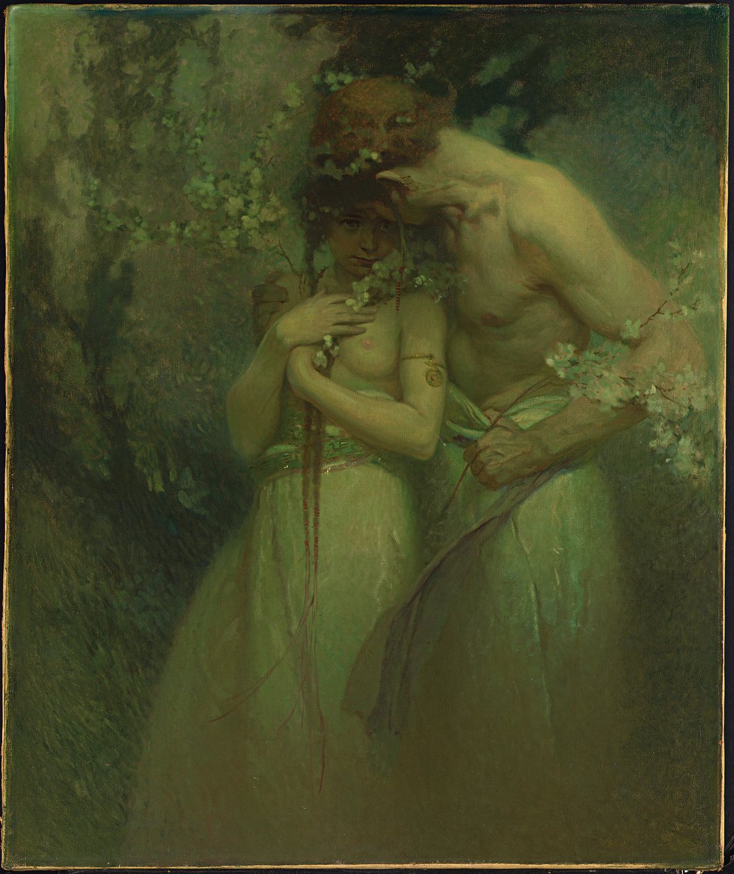 Bahar Gecesi, c.1910 by Alphonse Mucha