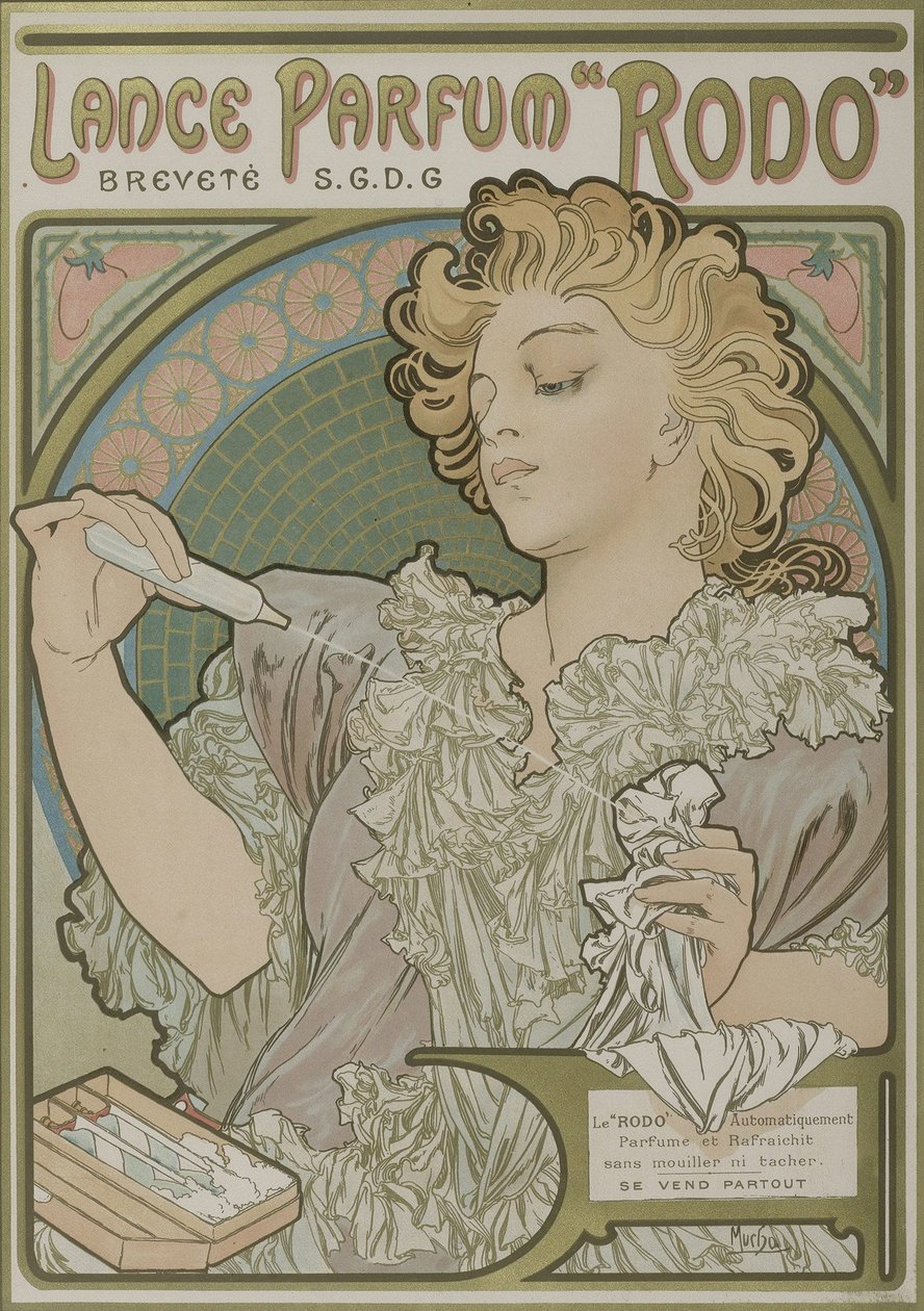 Lance Parfüm Rodo by Alphonse Mucha
