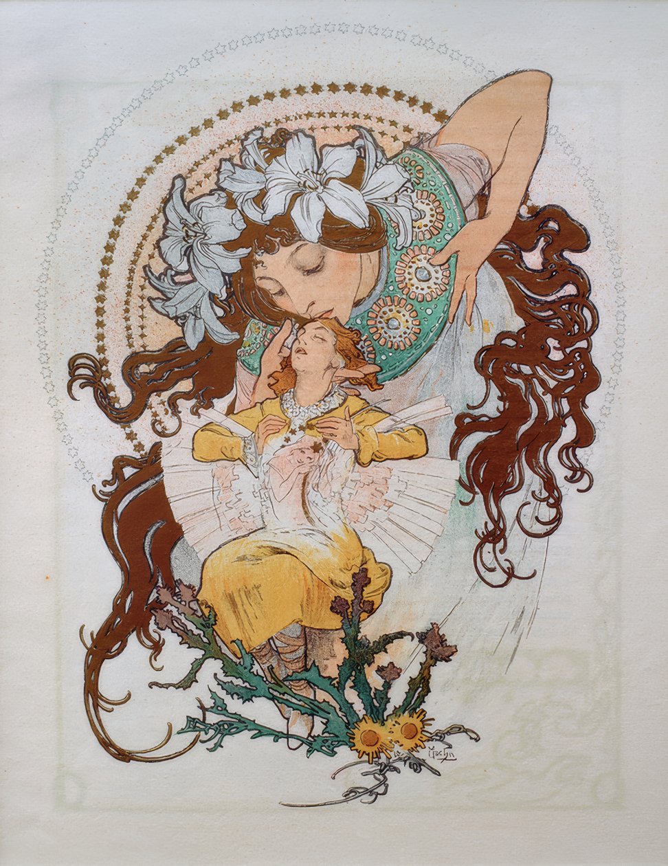 R. de Flers, Ilsee / Ill. v. Mucha by Alphonse Mucha