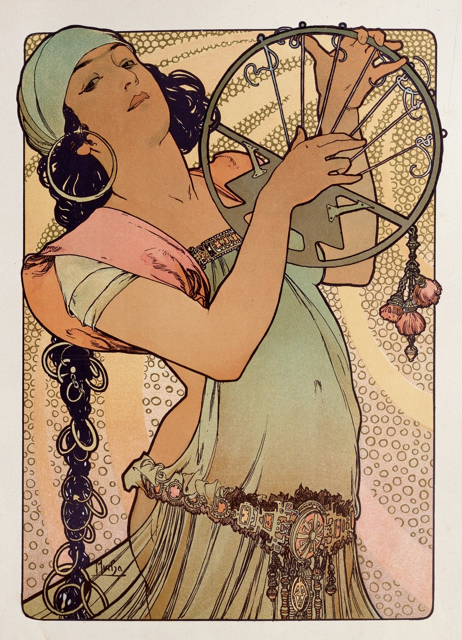 Salome, 1897. by Alphonse Mucha