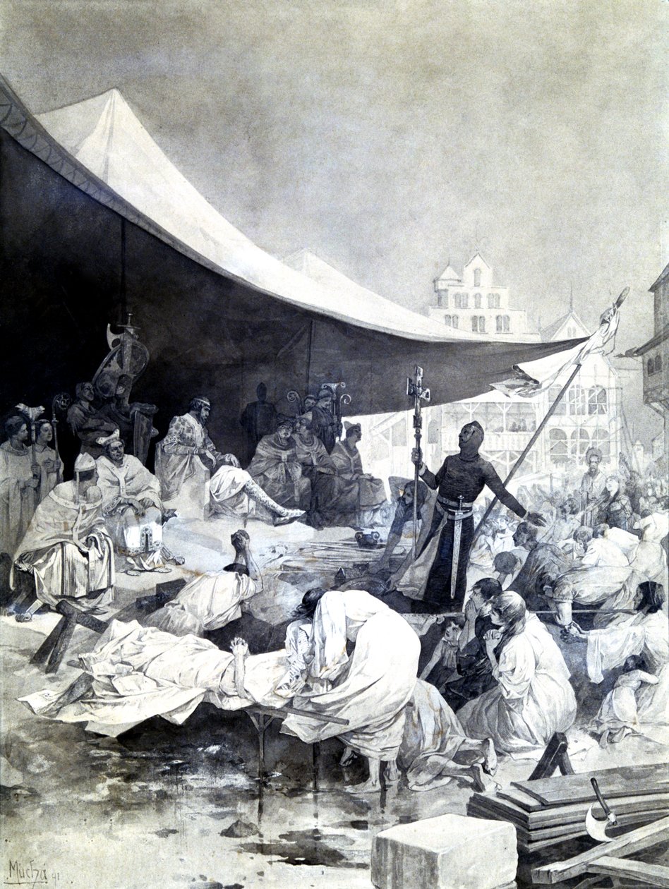 Haç, c1900-1939 by Alphonse Mucha