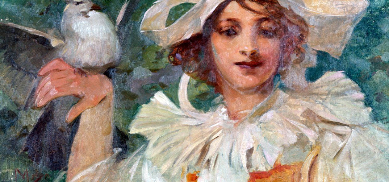 İsimsiz, c1880-1930 by Alphonse Mucha