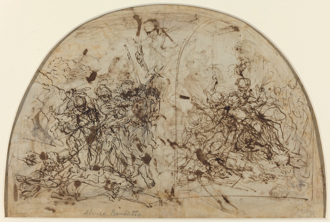 İsa çarmıha gerildi by Alvise dal Friso