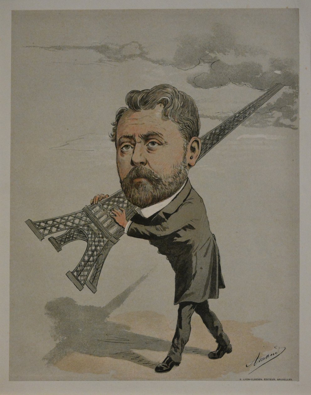 Gustave Eiffel: Yüzyılın Adamları. by Amand Vaché