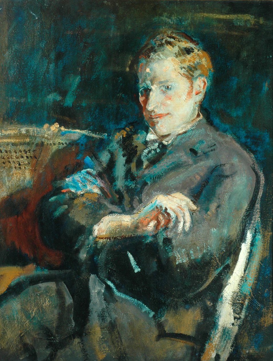 Martin Wood, Sanat Eleştirmeni by Ambrose McEvoy