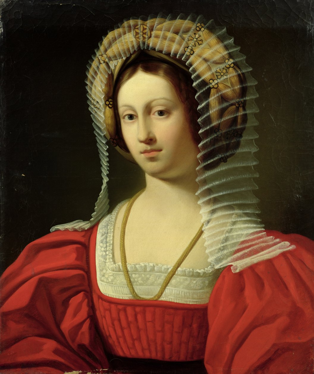 Giovanna I (1326-82) Napoli Kraliçesi, 1842 by Amedee Gras