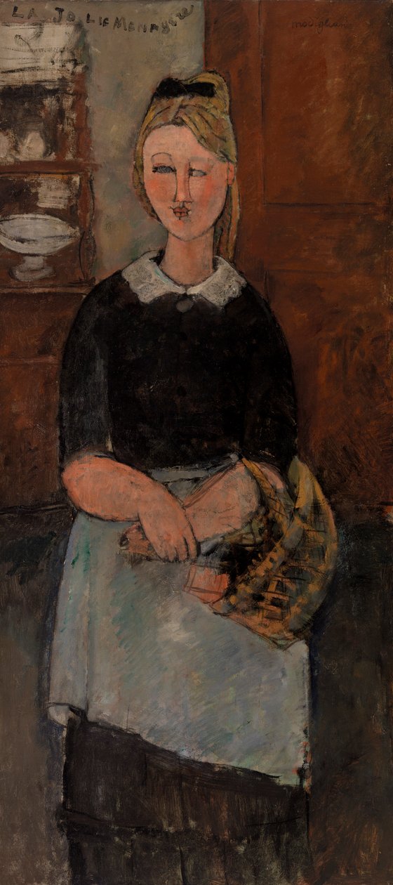 güzel ev hanımı by Amedeo Modigliani
