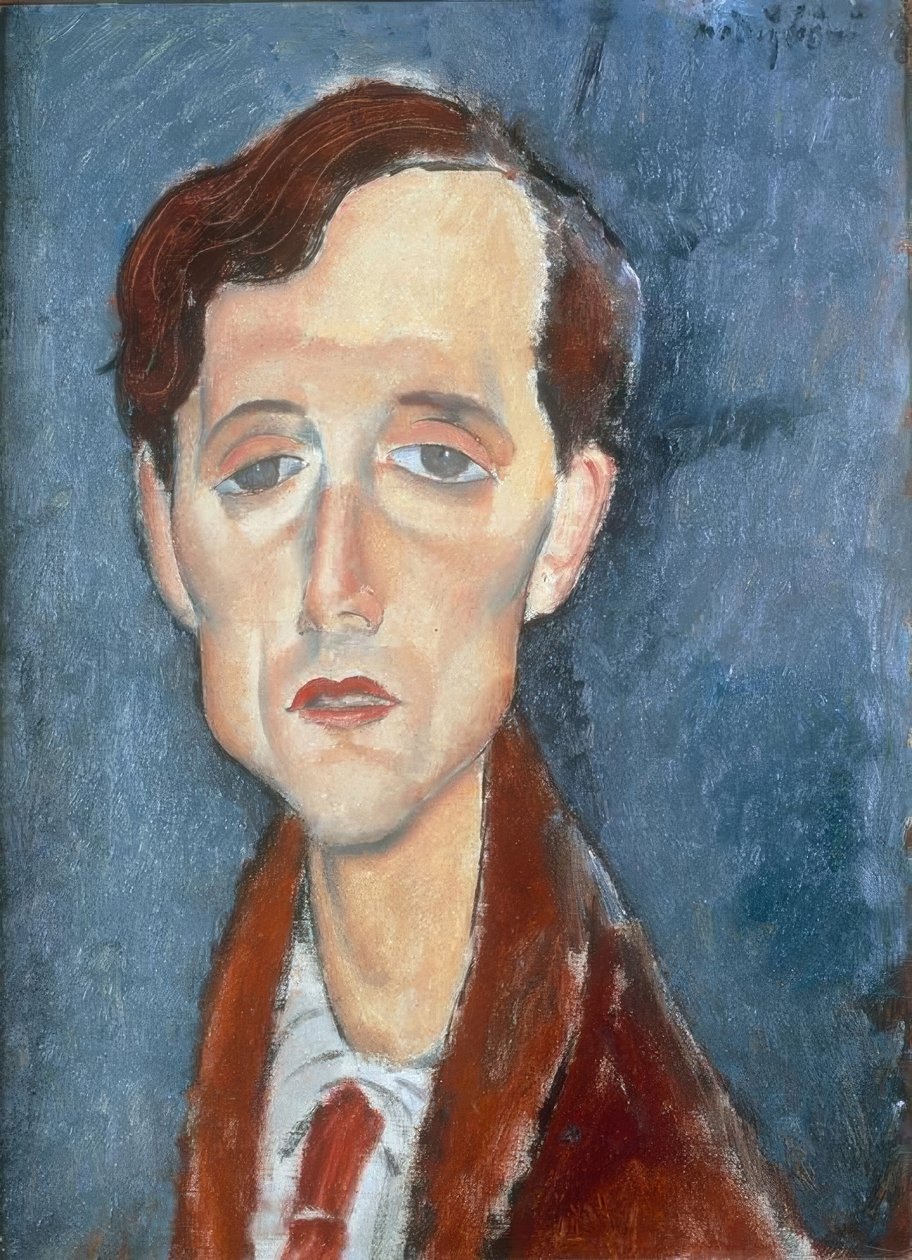 Frans Haellens by Amedeo Modigliani