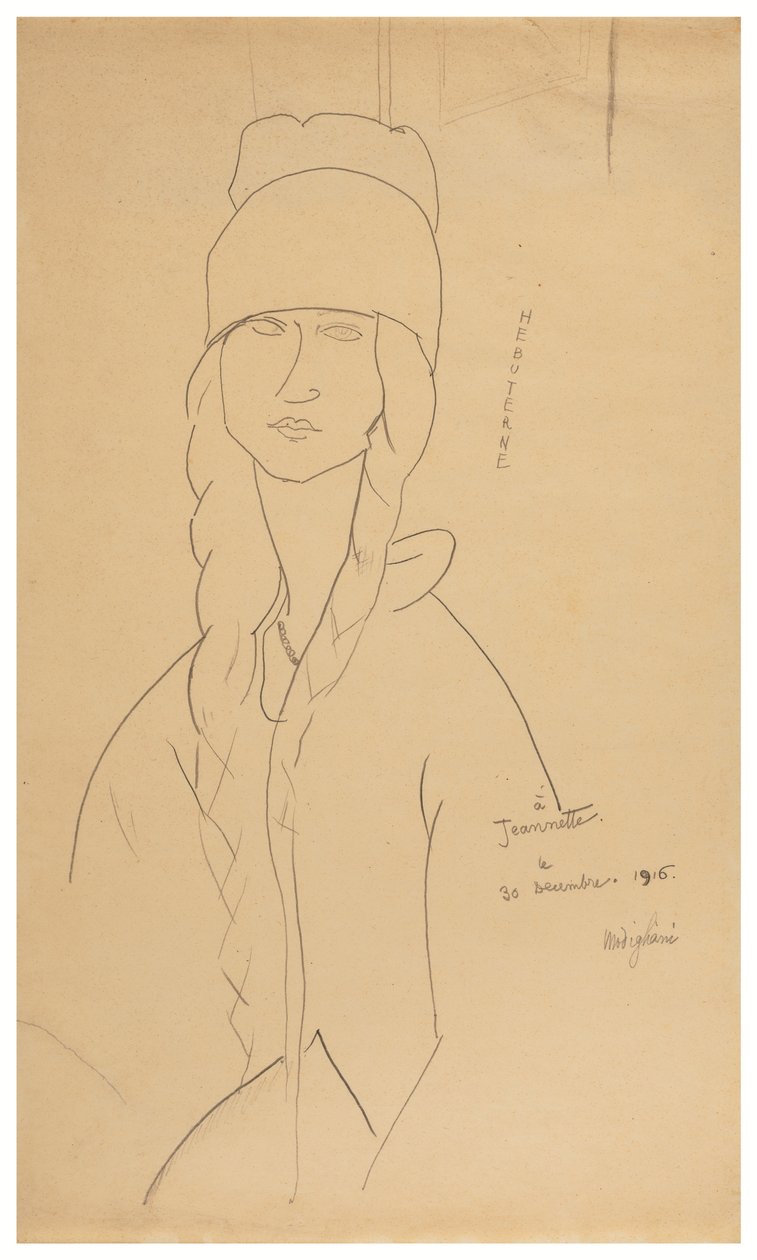 Jeanne Hebuterne by Amedeo Modigliani