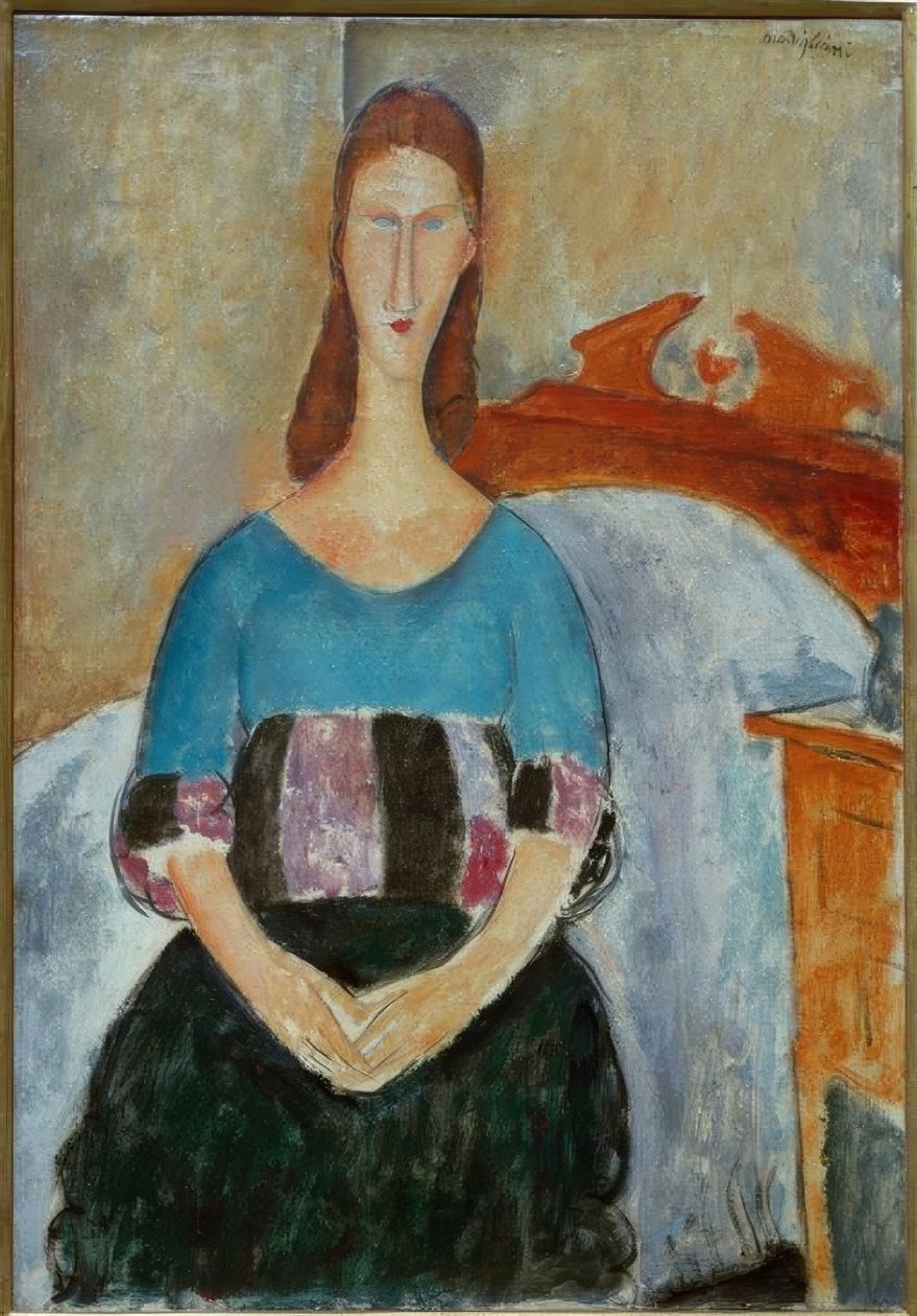 Jeanne Hebuterne by Amedeo Modigliani