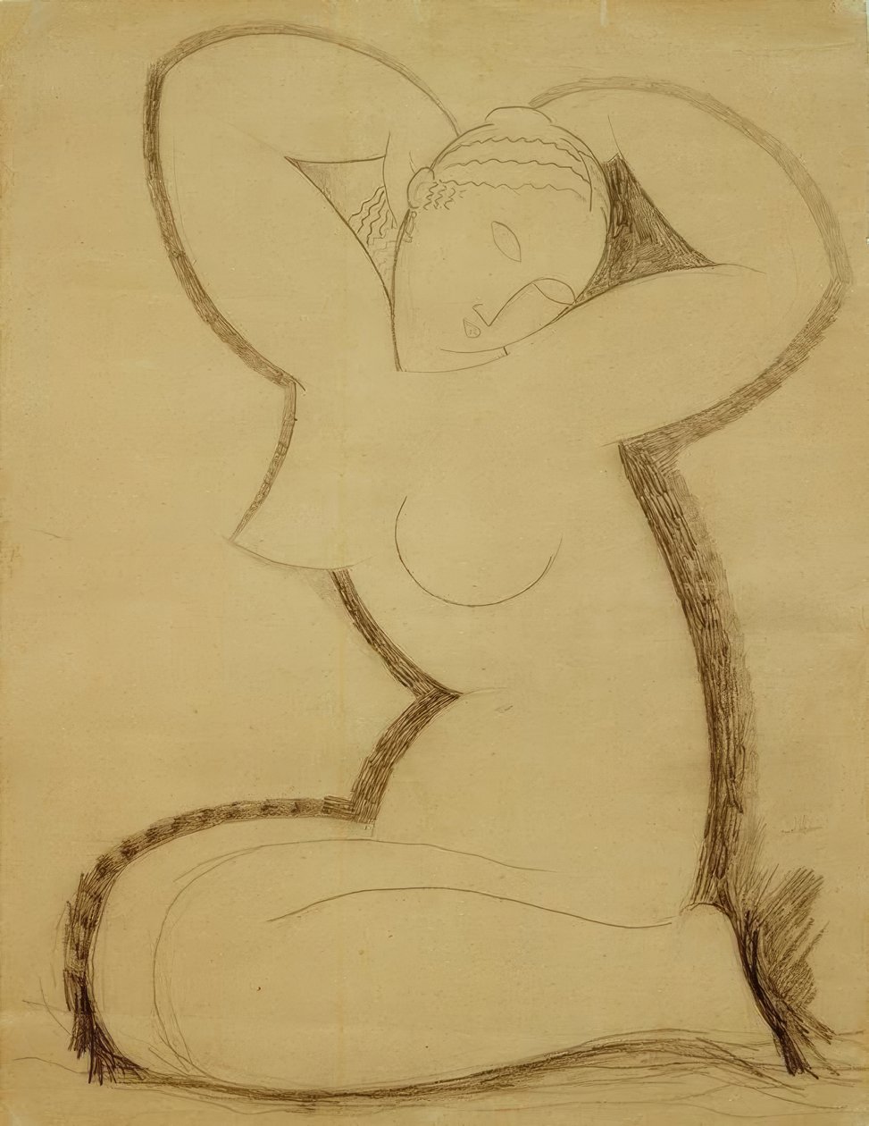 çalışma programı by Amedeo Modigliani