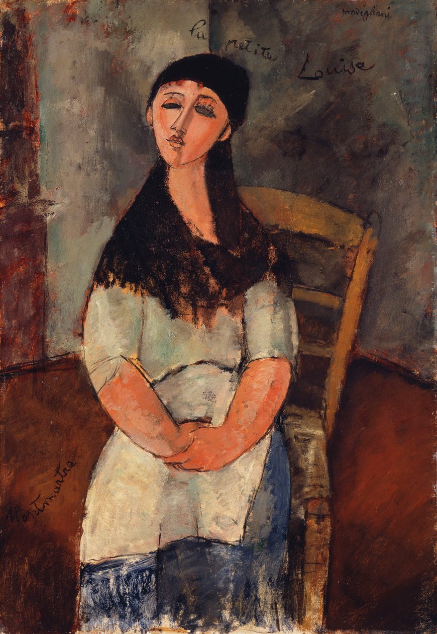 Küçük Louise, 1915 by Amedeo Modigliani