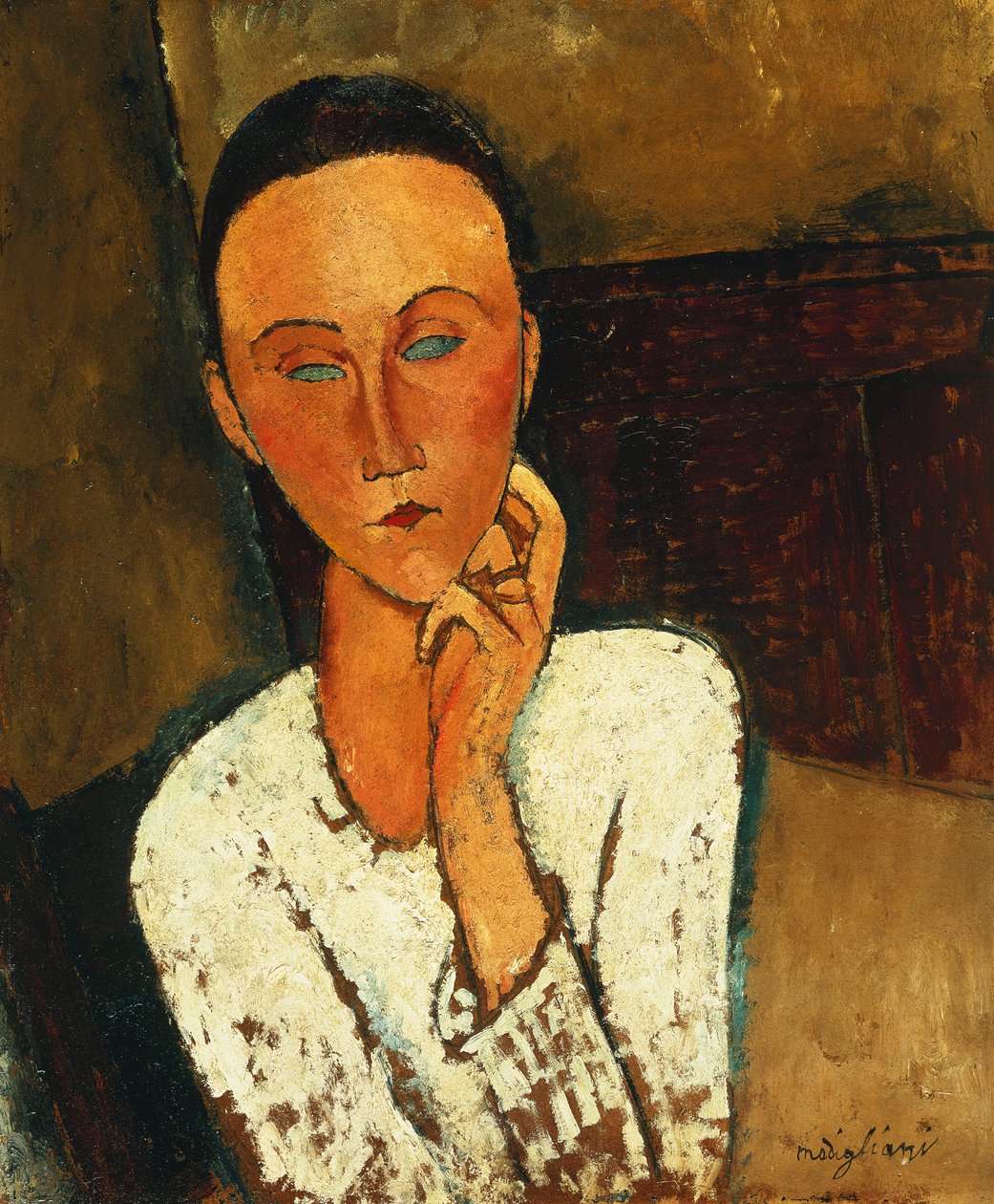 Lunia Çekowska by Amedeo Modigliani