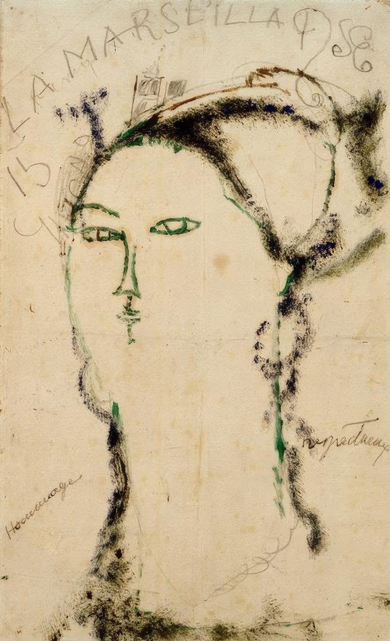 Madam Othon Friesz (La Marseillaise) by Amedeo Modigliani