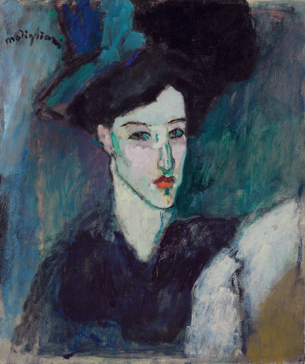Yahudi; La Juive, c.1907-1908 by Amedeo Modigliani