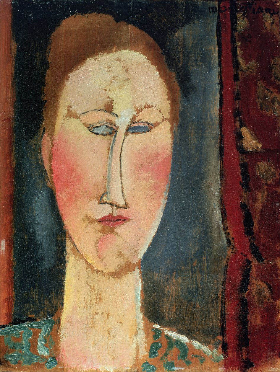 Bilinmeyen resim by Amedeo Modigliani