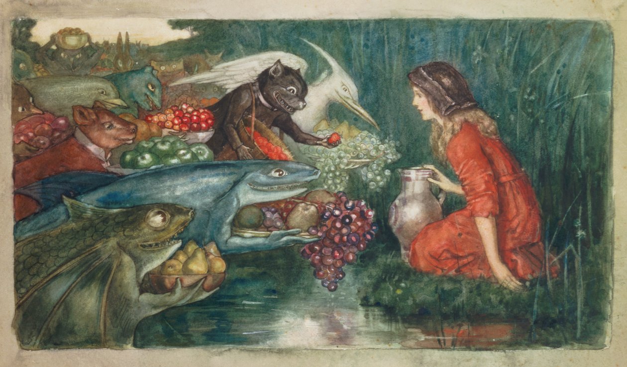 Goblin Hasadı, c.1910 by Amelia M. Bowerley or Bauerle