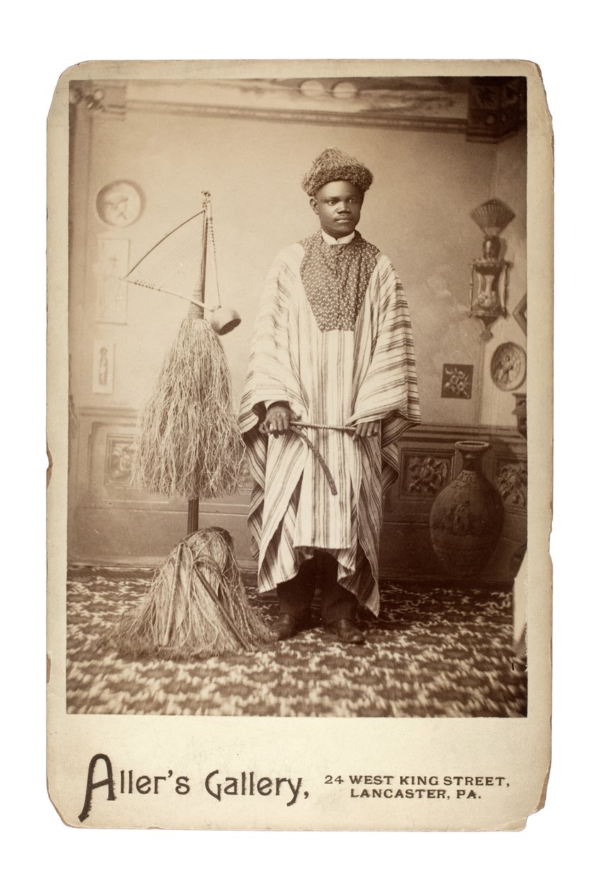 Rev. George B. Peabody, Lancaster, ABD, c.1891 (albüm baskısı) by American Photographer