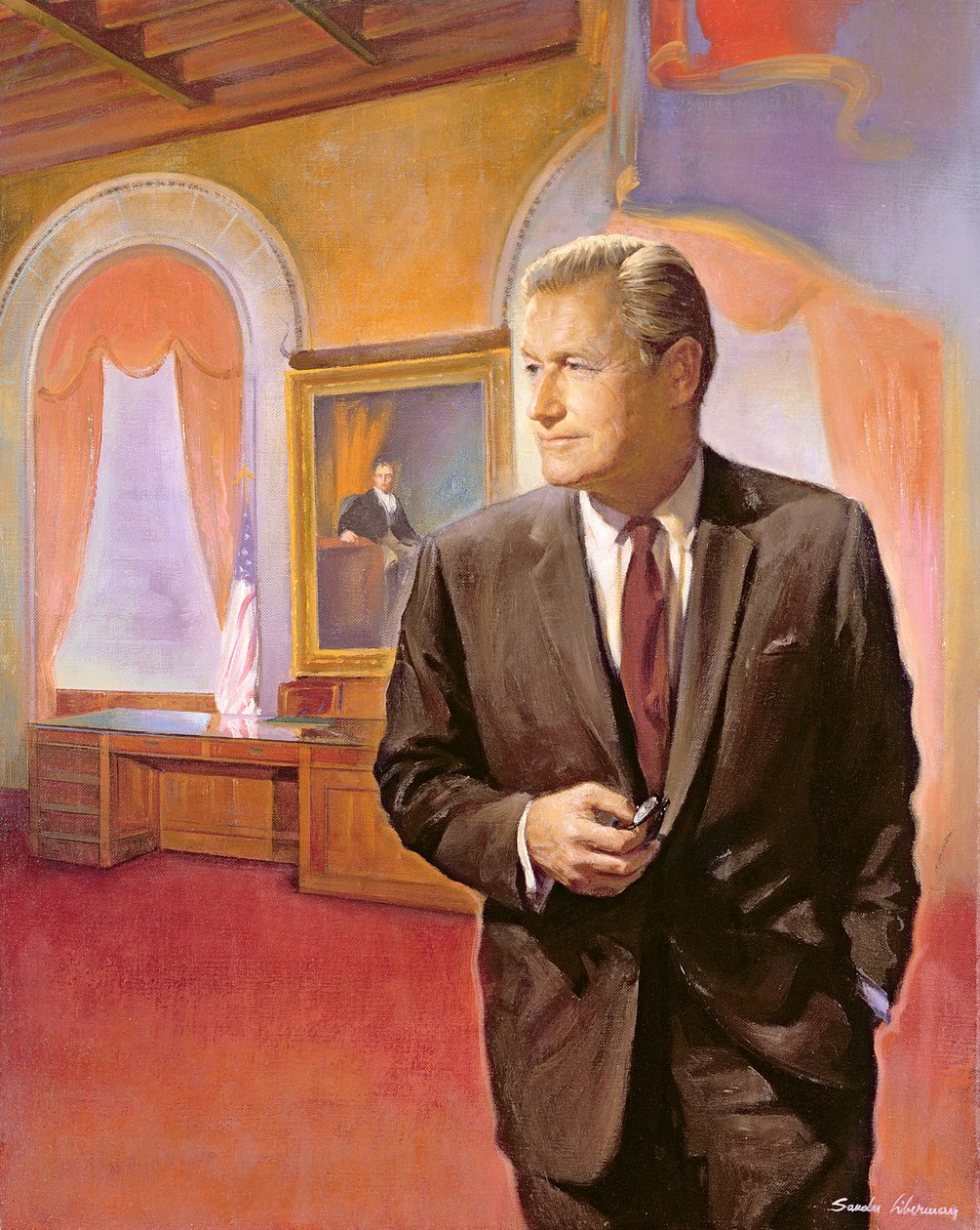 Vali Nelson A. Rockefeller (1908-79) by American School